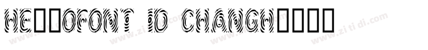 HelloFont ID ChangH字体转换